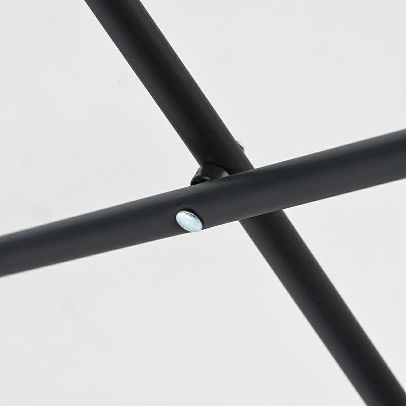 Stāvošs veļas žāvētājs 18m, melns (3)