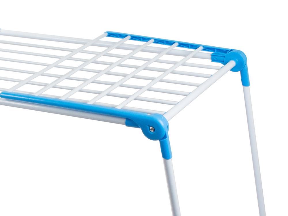 Liela saliekama veļas žāvētava balta zila (0)