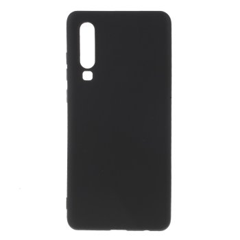 Huawei P30 (ELE-L09, ELE-L29) Double Sided Silicone Matte TPU Case Cover, Black | Telefona Vāciņš Maciņš Bampers Apvalks