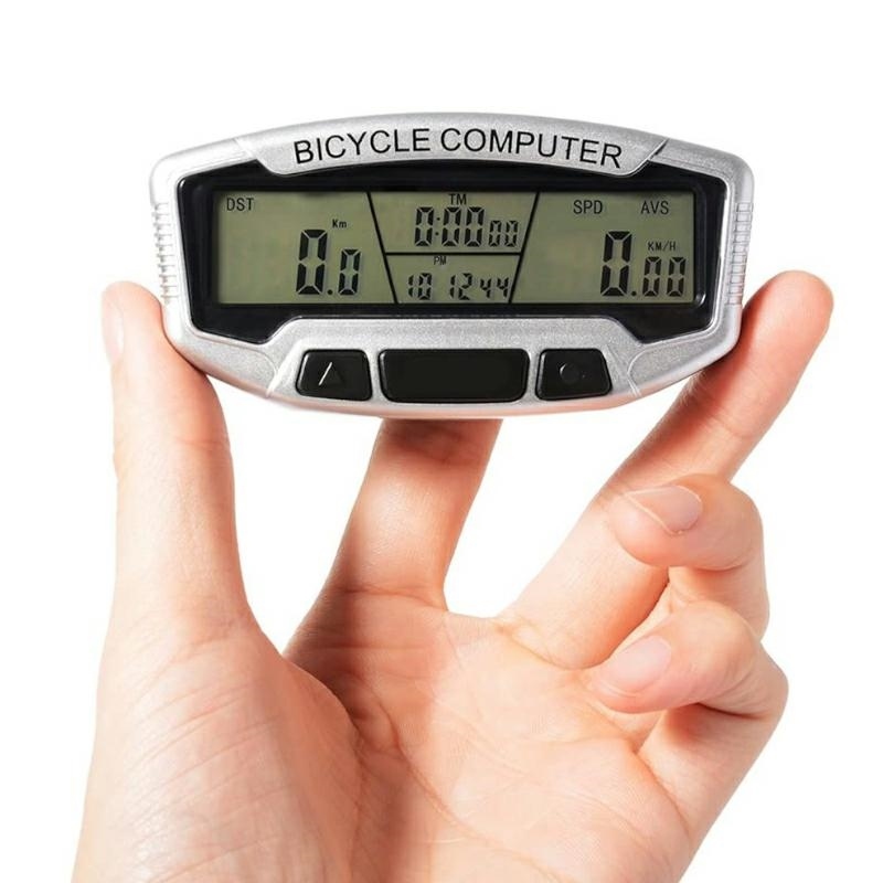 Ūdensizturīgs velo dators ar vadu un LCD ekrānu (0)