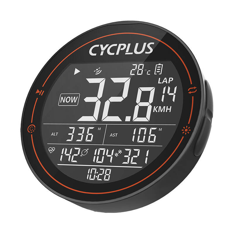 Velodators Cycplus M2 GPS ANT+ Bluetooth 2.5" Displejs IPX6 (0)