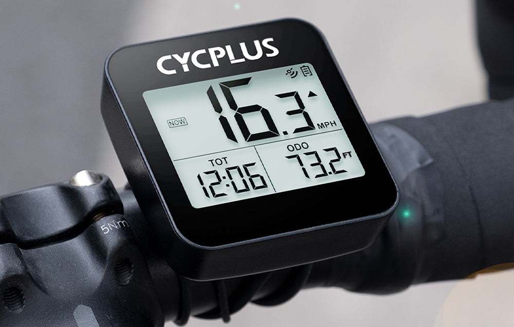 Velodators Cycplus G1 GPS IPX6 Ūdensizturīgs (1)