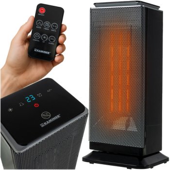 Keramiskais sildītājs Kaminer Lumni 2.0, 2000W, ar tālvadības pulti