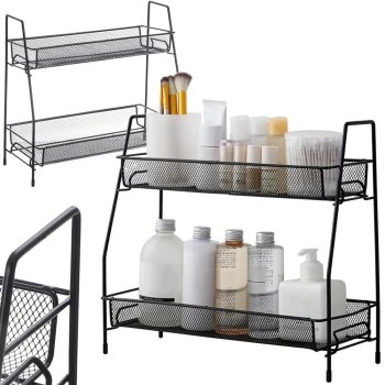 Virtuves plaukts virtuves organizators pastāvīgs divlīmeņu bēniņu garšvielu | Kitchen shelf kitchen organizer standing two-tier loft spice rack