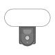 IP viedā kamera Gosund IPC3, IP65 | Smart FloodLight Camera