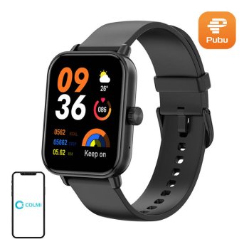 Viedpulkstenis Colmi P81 1.9" Ekrāns Melns