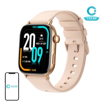 Viedpulkstenis Colmi C8 Max Zelta Bluetooth