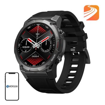Viedpulkstenis Zeblaze VIBE 7 Pro (melns) | Smartwatch (Black)