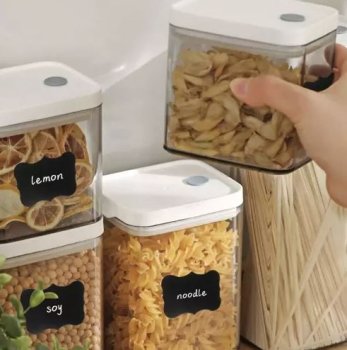 Pašlīmējošās etiķešu uzlīmes, 24 gab., ar marķieri, 5×3.5 cm