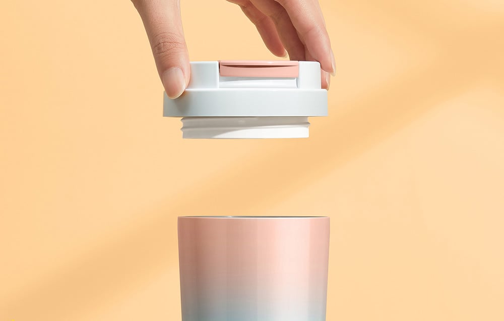 Bezvadu blenderis Deerma DEM-NU90 Termokrūze 300ml (2)