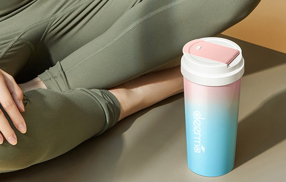 Bezvadu blenderis Deerma DEM-NU90 Termokrūze 300ml (3)