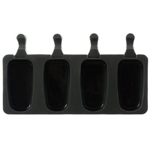 Silikona Veidne Forma Saldējuma Pagatavošanai + 50 Kociņi | Ruhhy Silicone Mold for Ice Cream (2)