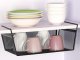 Metāla grozs piekaramais virtuves plaukts organizators zem plaukta | Basket metal basket suspended kitchen shelf...