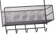 Metāla organizators piekaramais plaukts virtuves vannas istabas pakaramais | Metal organizer hanging shelf kitchen for...