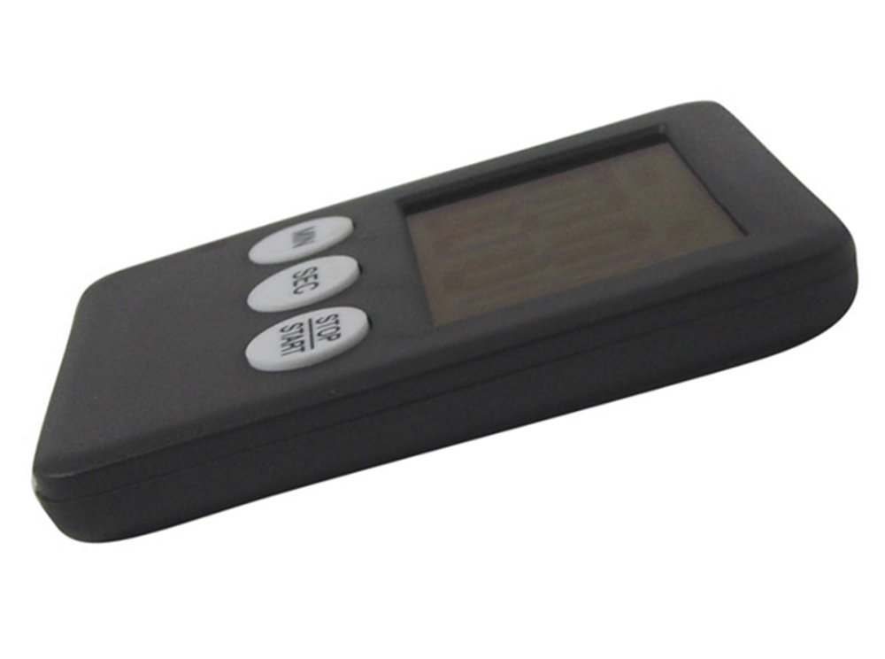 Magnētisks digitālais virtuves taimeris, melns (1)