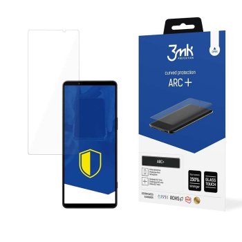 Sony Xperia 1 V Aizsargplēve uz Visu Ekrānu | 3MK ARC+ Protective Film Rounded Fullscreen Protector