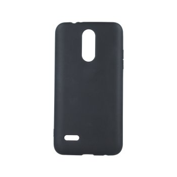 Sony Xperia 10 III / 10 III Lite Matt Silicone Color Case Cover, Black | Silikona Vāciņš Maciņš Apvalks Bampers