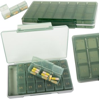 Zāļu konteiners tablešu kastīte dienas laiks zāļu kasete iknedēļas | Drug container pills box time of day...