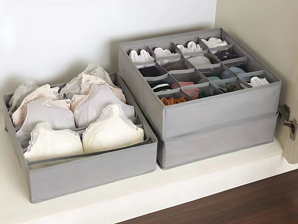 Apakšveļas organizētājs skapja atvilktnēm, 4 gab. komplekts | Underwear Organizer for Closet Drawer (4)