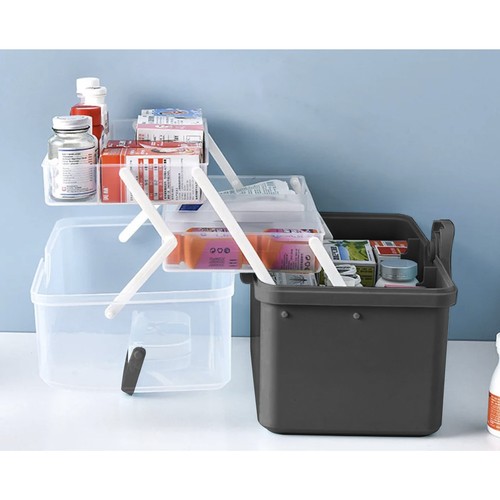 Ruhhy 24499 Medikamentu organizators, zāļu uzglabāšanas kaste | Medicine Organizer Box (6)