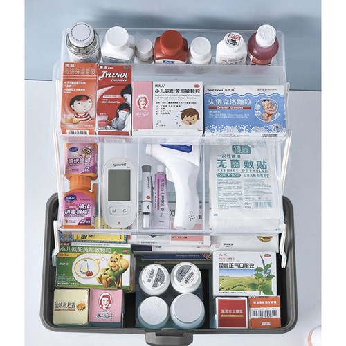Ruhhy 24499 Medikamentu organizators, zāļu uzglabāšanas kaste | Medicine Organizer Box (7)