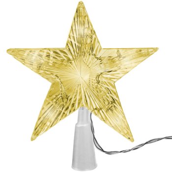 LED eglītes galotnes zvaigzne Ruhhy 24853, silti balta