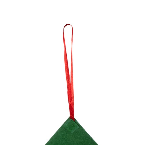 Filca eglīte ar rotājumiem | Felt Christmas tree with ornaments (3)