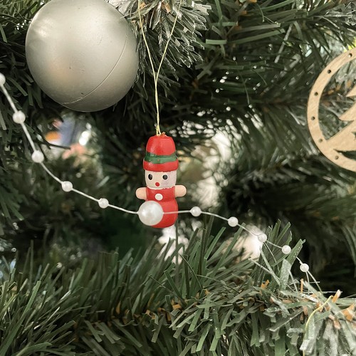 Dekorācija Koka Ziemassvētku Rotājums Rotaļlietas, 10 gab. | Tree Decoration Wooden Christmas Toys Baubles (0)