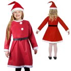 Santa Claus Salaveča kostīms kleita ar cepir meitenei | Costume for girl