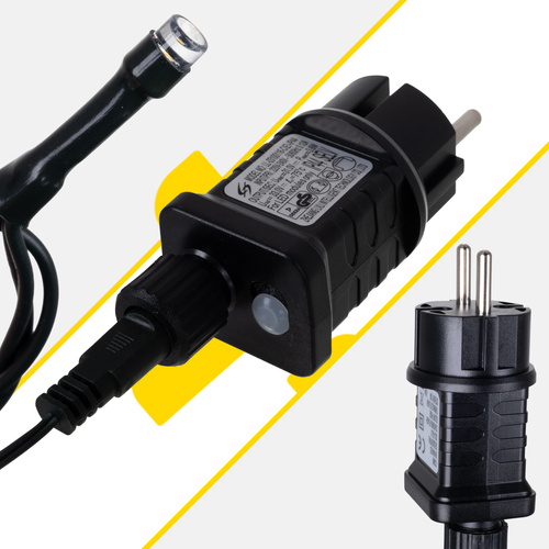 Āra LED virtene 500 LED 35m Izoxis 24898, silti balta (2)