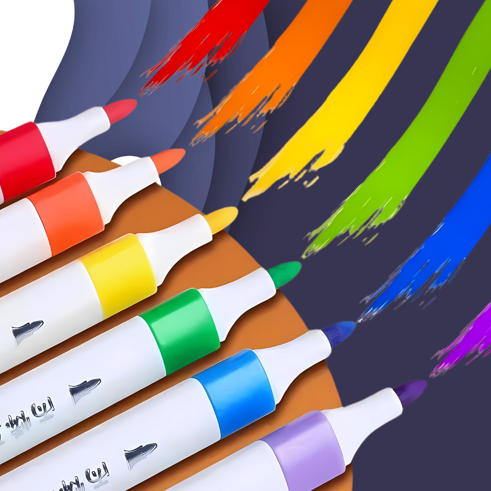 60 gab. komplekts, akrila marķieri dažādām virsmām | Acrylic Markers (0)
